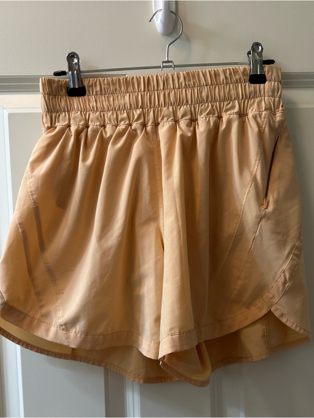 lululemon athletica Pale yellow shorts